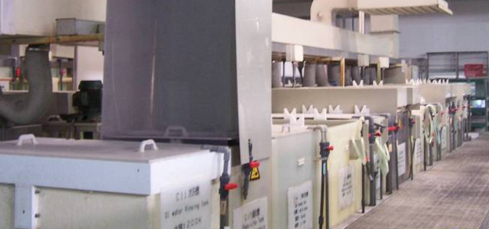 Industrial anodizing and surface treatment production line
